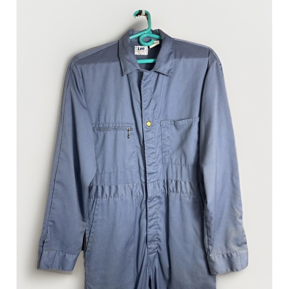 Vintage Made in USA Lee Union-Alls Coveralls USA Dark Blue 60s/70s Size 40 Reg